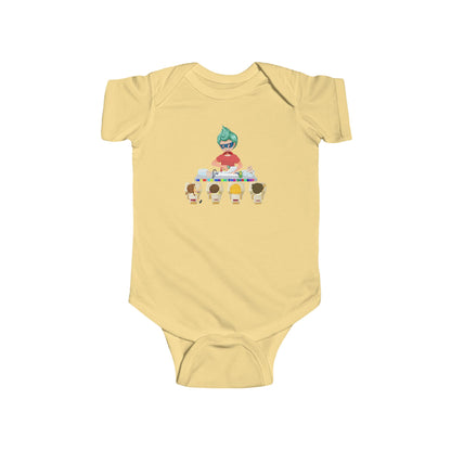 Infant Bodysuit - Little kiddo teaching to wash dishes - [[{"value":"Wonderwear Kid"}]]