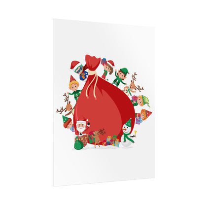 Rolled Posters - Super kiddo and big gift - [[{"value":"Wonderwear Kid"}]]