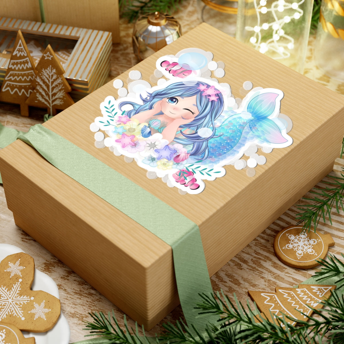 Kiss-Cut Stickers - Lovely mermaid