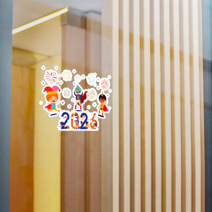 Christmas Kiss-Cut Vinyl Decals – Super kiddo and other hero - [[{"value":"Wonderwear Kid"}]]