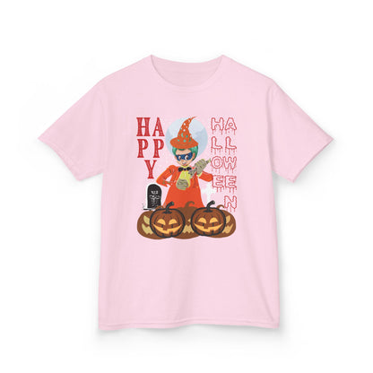 Kids Heavy Cotton™ Tee - Holloween design by super kiddo Printify
