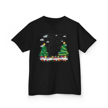 Kids Heavy Cotton™ Tee - Christmas and snowing - [[{"value":"Wonderwear Kid"}]]