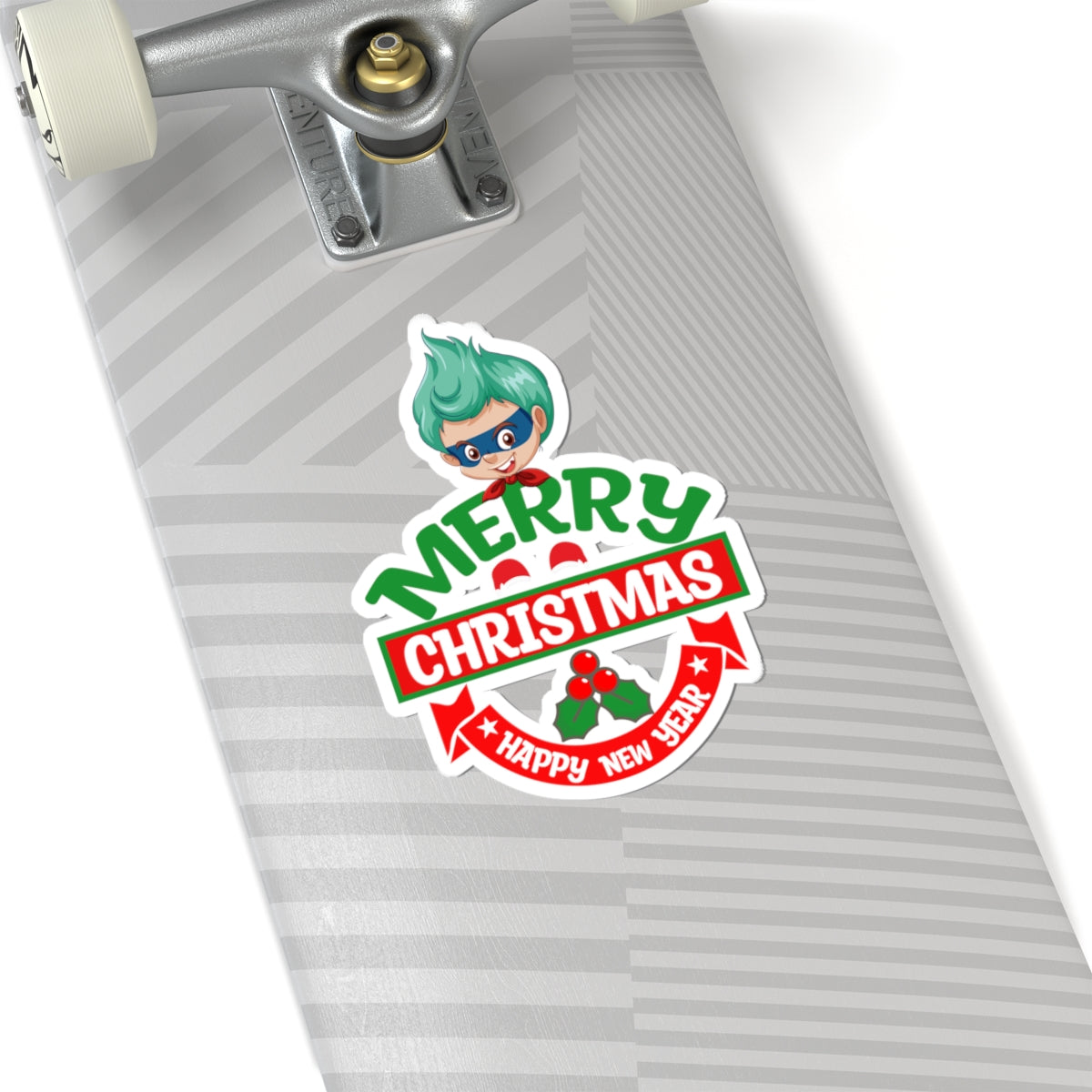 Kiss-Cut Stickers - Merry chridtmas from super kiddo - [[{"value":"Wonderwear Kid"}]]