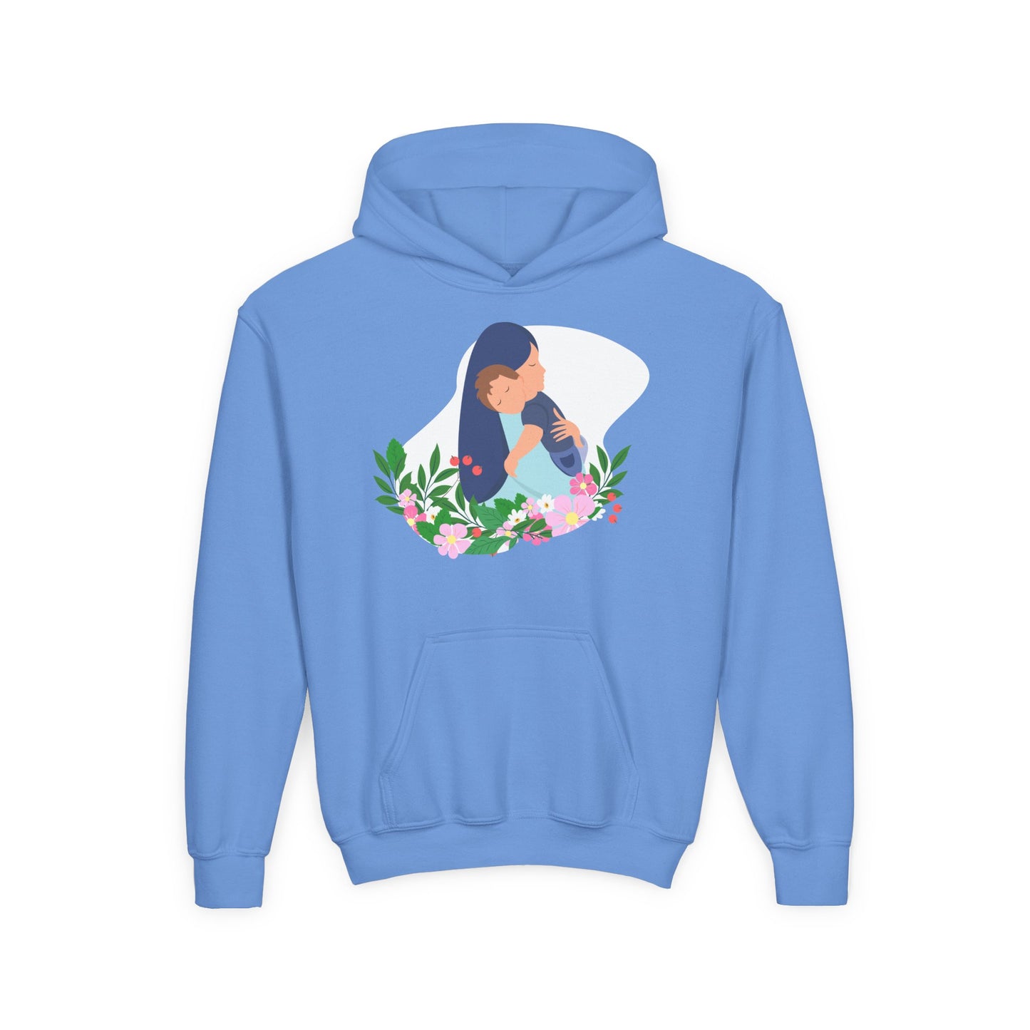 Youth Heavy Blend Hooded Sweatshirt - Mothers love