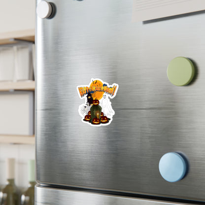 Halloween Kiss-Cut Vinyl Decals – Happy holloween - cemetery - [[{"value":"Wonderwear Kid"}]]