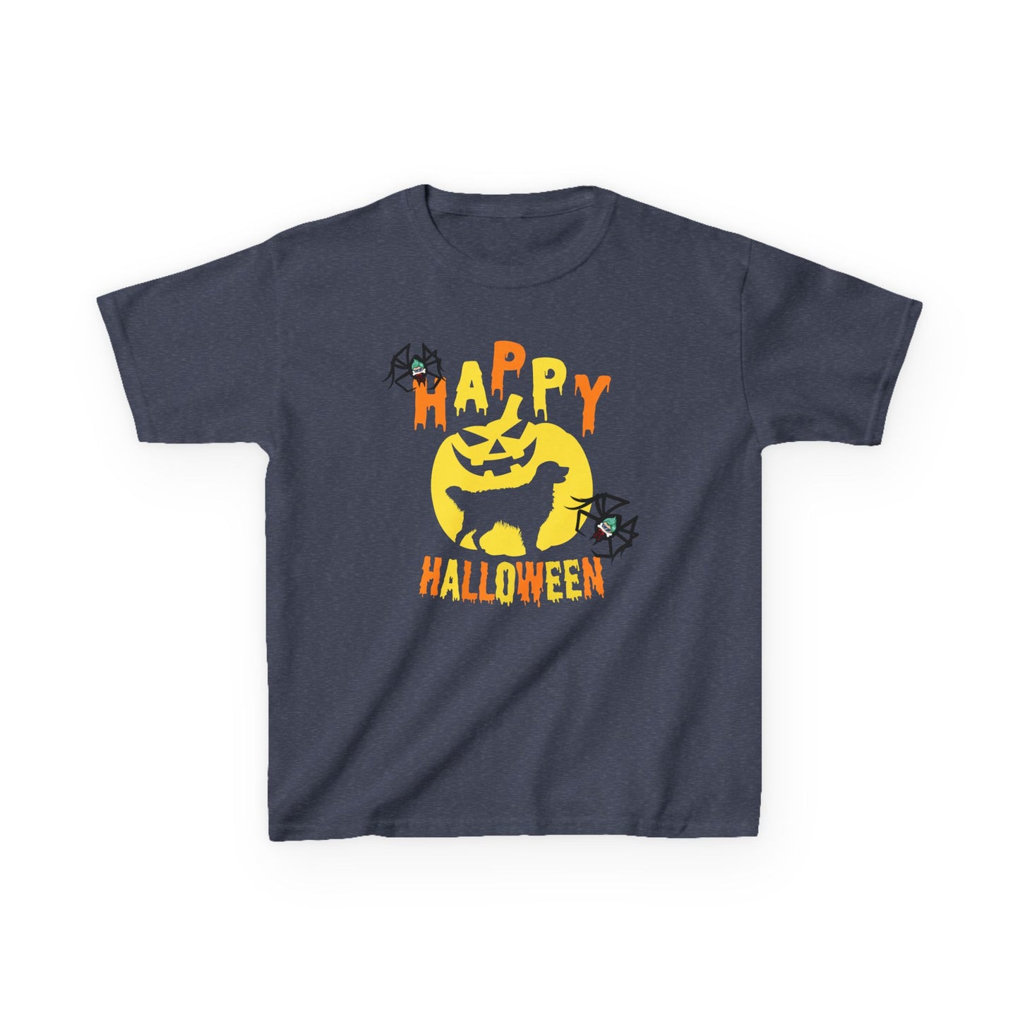 Kids Heavy Cotton™ Tee - Happy holloween