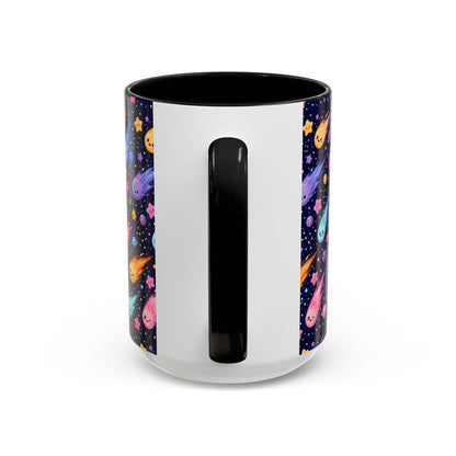Accent Coffee Mug  (11/15 oz) - Cosmic Comet