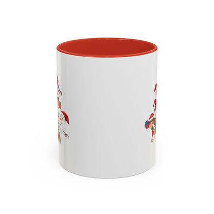 Accent Coffee Mug - Super kiddo making christmas tree - [[{"value":"Wonderwear Kid"}]]
