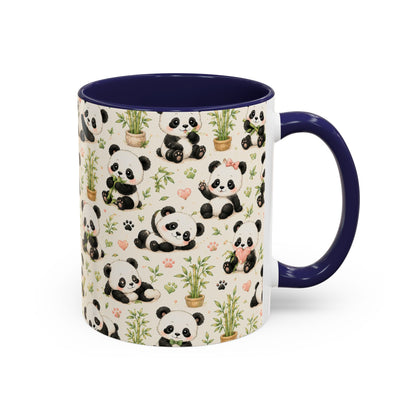 Accent Coffee Mug  (11/15 oz) - baby pandas