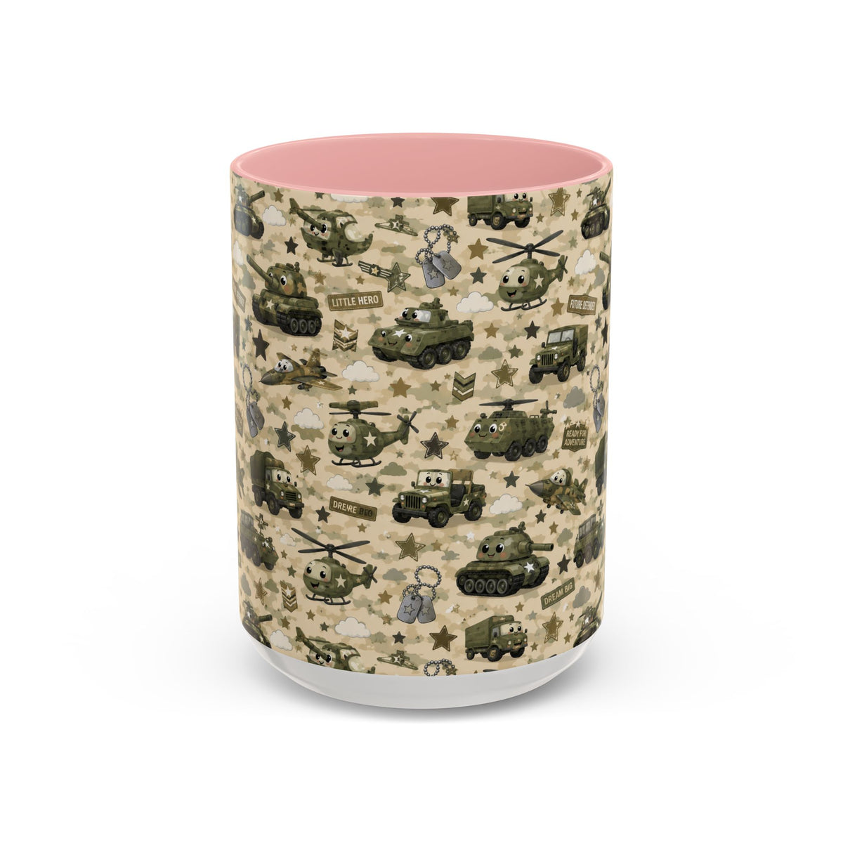Accent Coffee Mug  (11/15 oz) - Military Kids