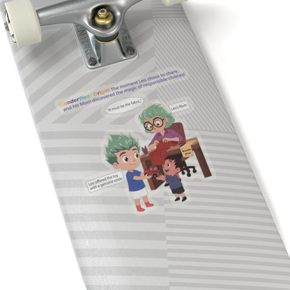Kiss-Cut Stickers - WonderWear Origin - [[{"value":"Wonderwear Kid"}]]
