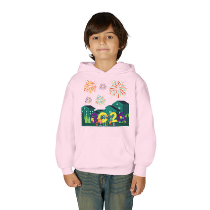 Youth Heavy Blend Hooded Sweatshirt - Super kiddo on house - [[{"value":"Wonderwear Kid"}]]