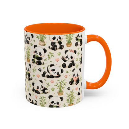 Accent Coffee Mug  (11/15 oz) - baby pandas