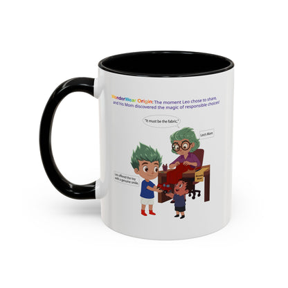 Accent Coffee Mug - WonderWear Origin - [[{"value":"Wonderwear Kid"}]]