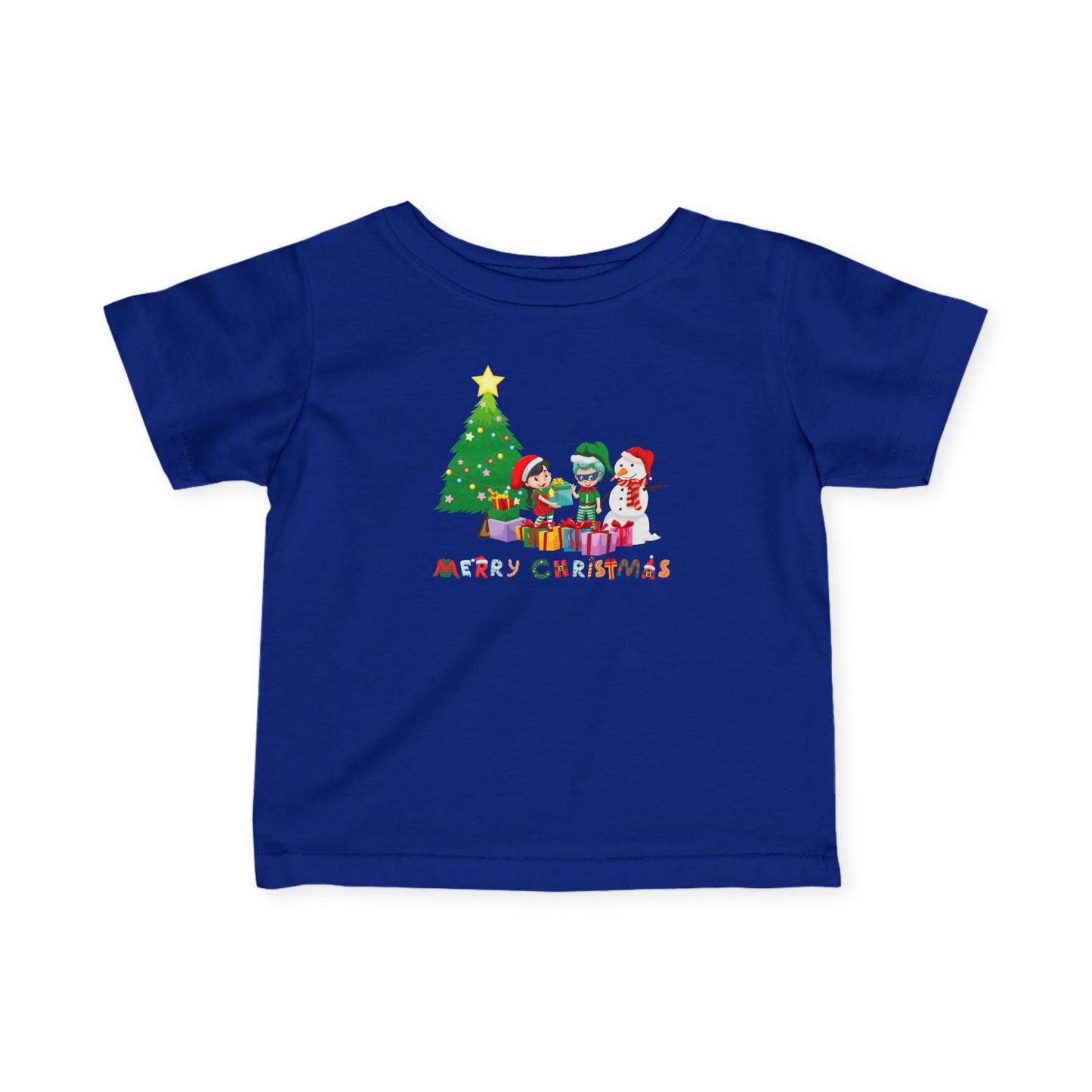 Infant Fine Jersey Tee - Super kiddo preparing gifts - [[{"value":"Wonderwear Kid"}]]