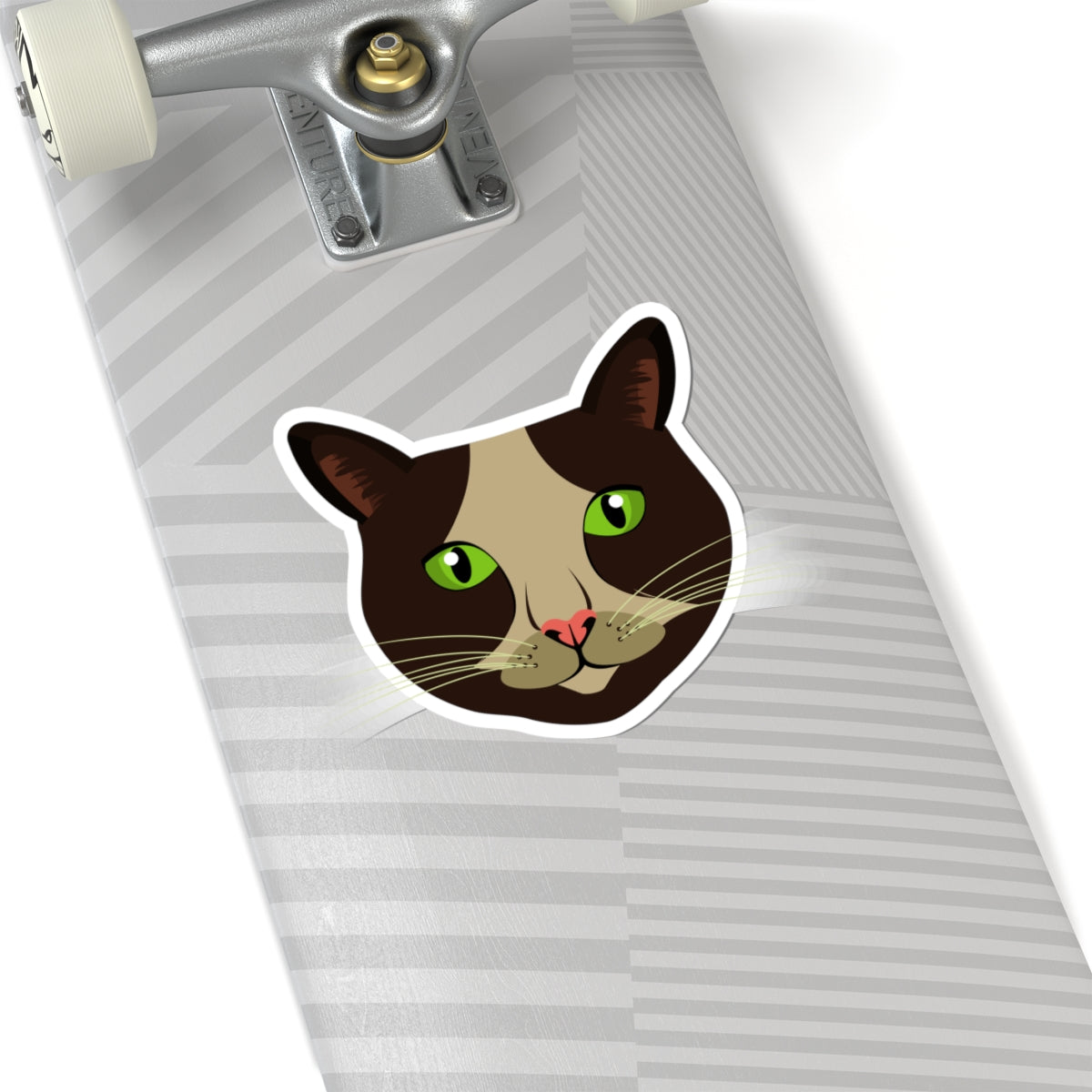 Kiss-Cut Stickers - Cow cat