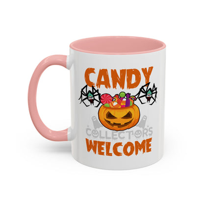 Accent Coffee Mug - Candy collectors by super kiddo Printify