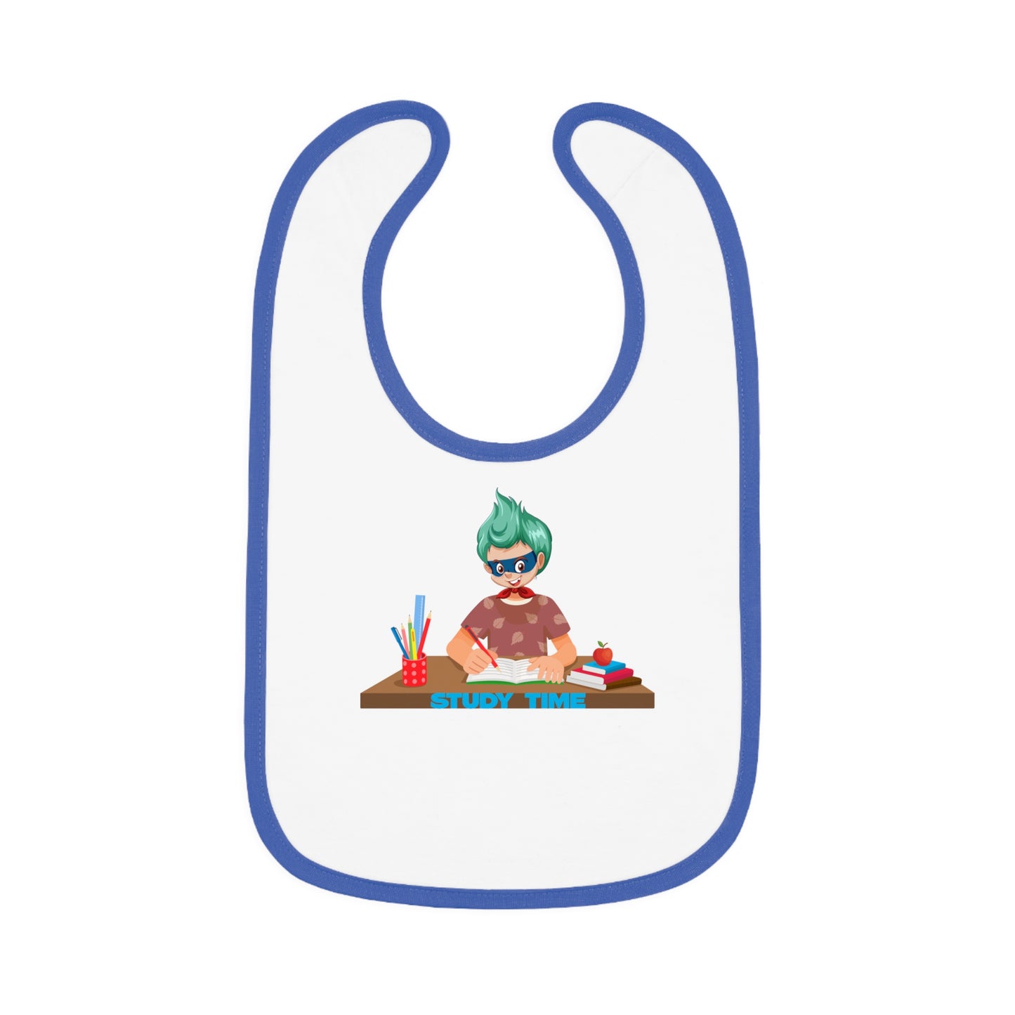 Baby Bib - Super kiddo studying