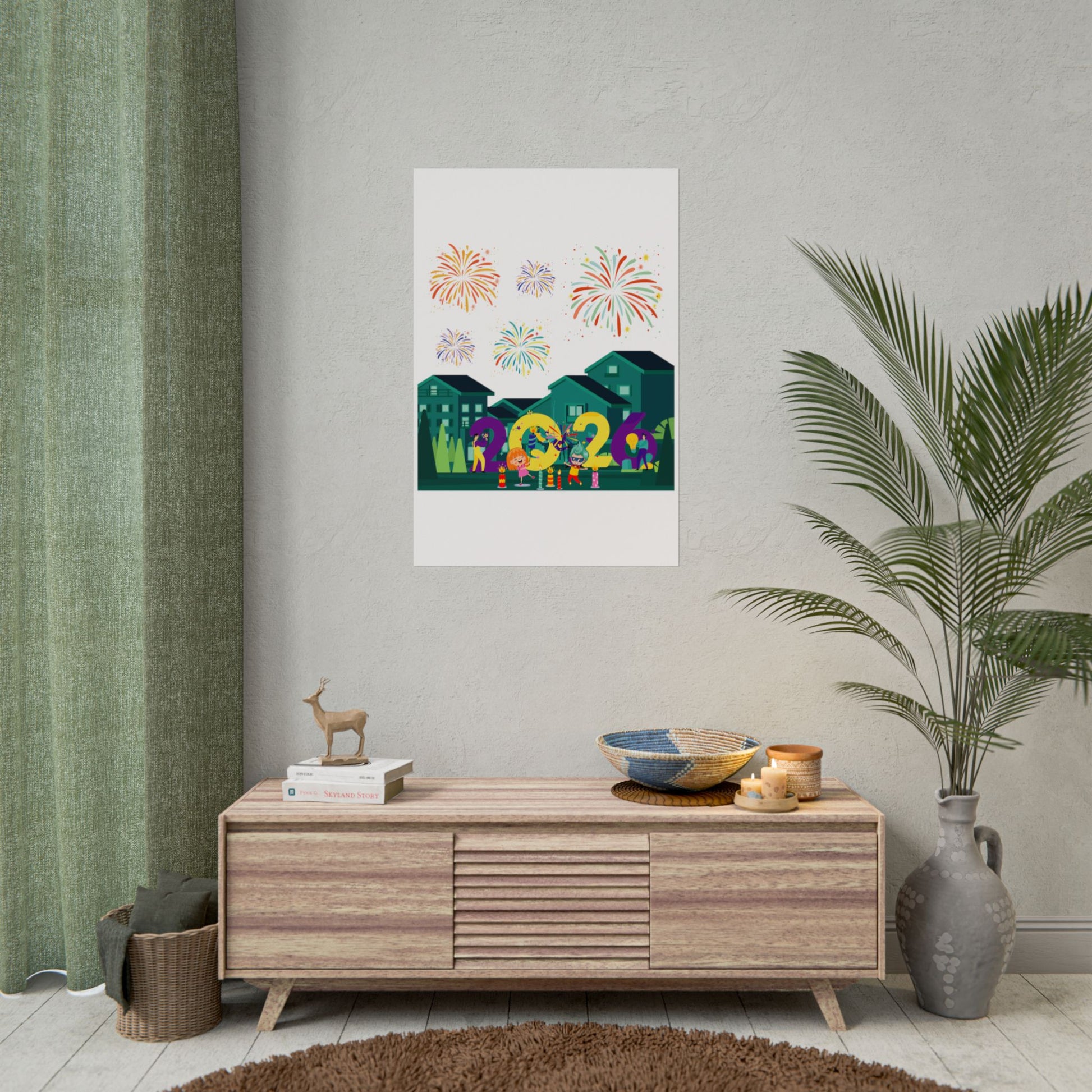 Rolled Posters - Super kiddo on house - [[{"value":"Wonderwear Kid"}]]
