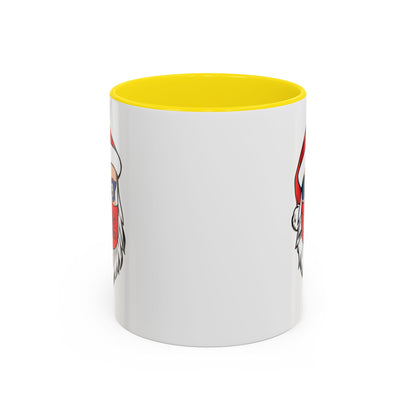 Accent Coffee Mug - Santa Super kiddo - [[{"value":"Wonderwear Kid"}]]