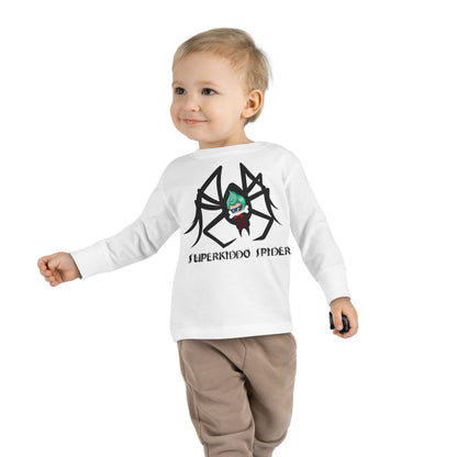 Toddler Long Sleeve Tee - Spider kiddo Printify