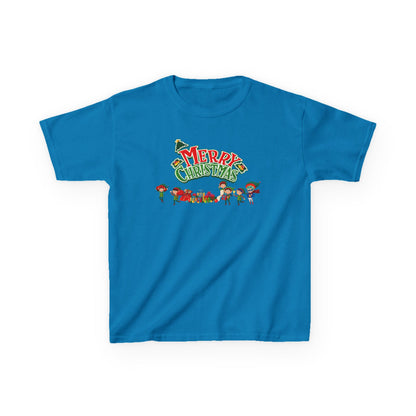 Kids Heavy Cotton™ Tee - Merry christmas from super friends - [[{"value":"Wonderwear Kid"}]]