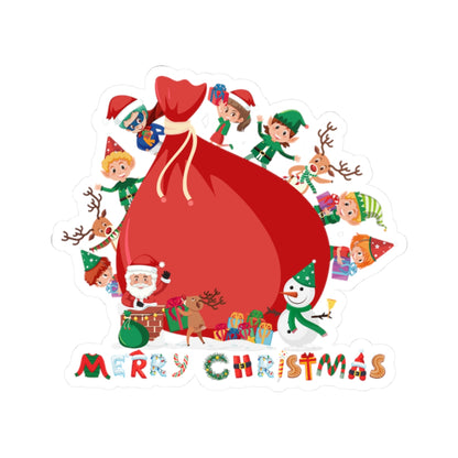 Kiss-Cut Stickers - Super kiddo and big christmas gift - [[{"value":"Wonderwear Kid"}]]