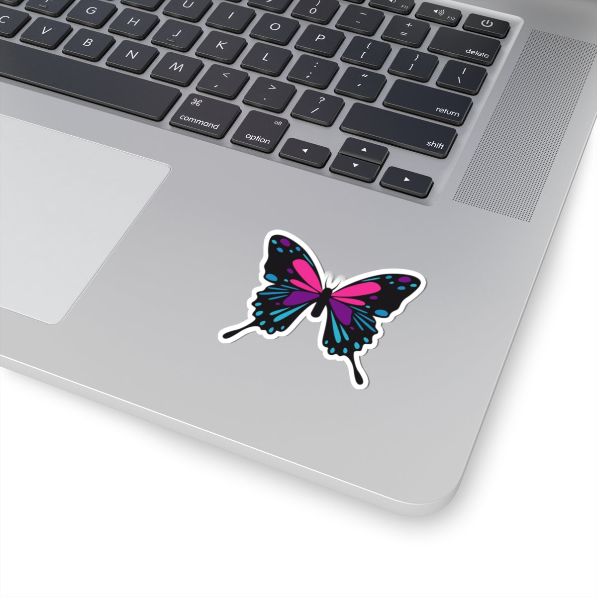 Kiss-Cut Stickers - Purple butterfly