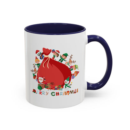 Accent Coffee Mug - Super kiddo and big christmas gift - [[{"value":"Wonderwear Kid"}]]