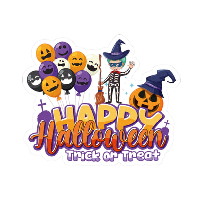 Kiss-Cut Stickers - Happy halloween trick or treat - [[{"value":"Wonderwear Kid"}]]