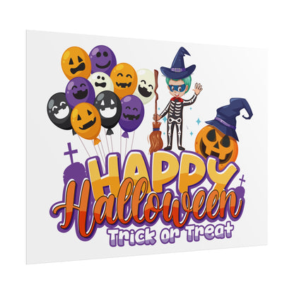 Rolled Posters - Happy halloween trick or treat - [[{"value":"Wonderwear Kid"}]]
