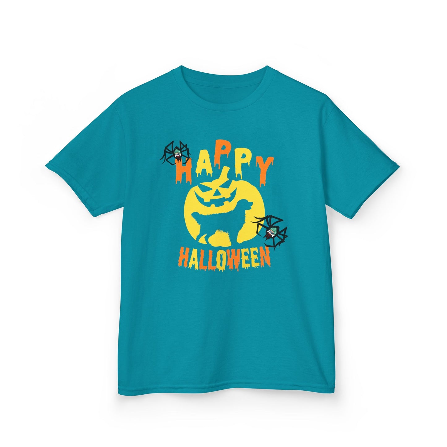Kids Heavy Cotton™ Tee - Happy holloween