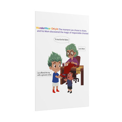 Rolled Posters - WonderWear Origin - [[{"value":"Wonderwear Kid"}]]