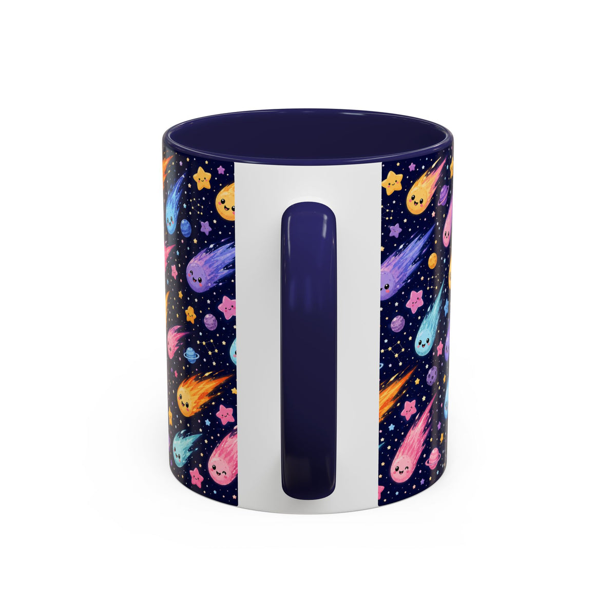 Accent Coffee Mug  (11/15 oz) - Cosmic Comet