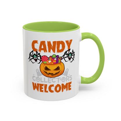 Accent Coffee Mug - Candy collectors by super kiddo Printify