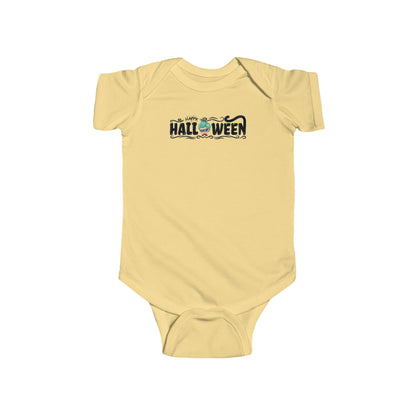 Infant Bodysuit - Happy halloween by super kiddo Printify