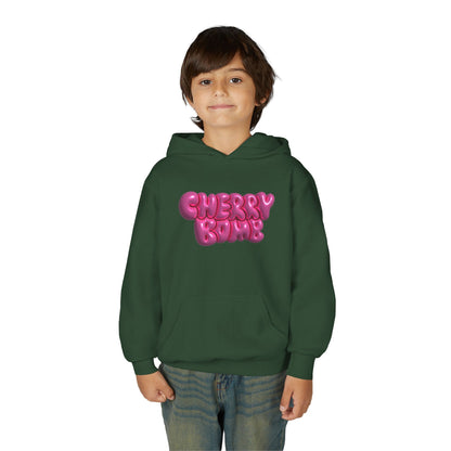 Kids Cherry Bomb Hoodie Printify