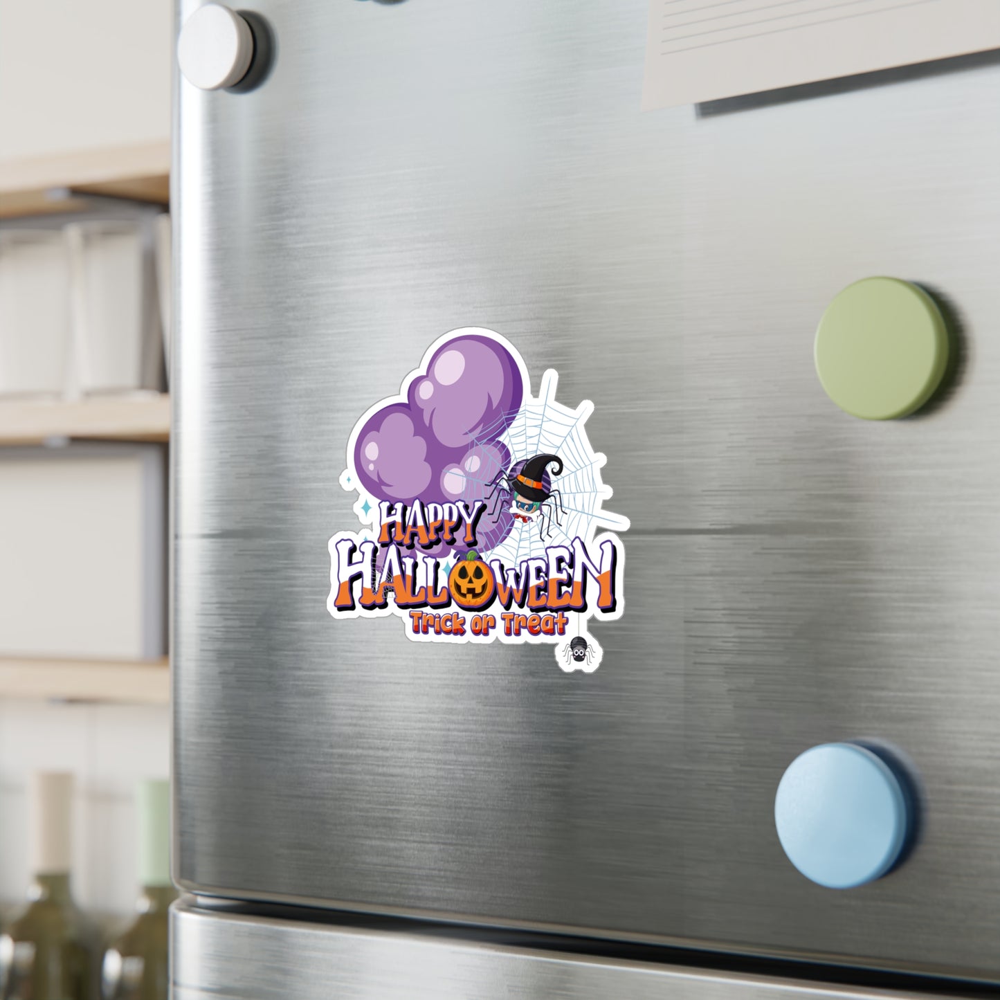 Halloween Kiss-Cut Vinyl Decals – Happy holloween - spider kiddo - [[{"value":"Wonderwear Kid"}]]