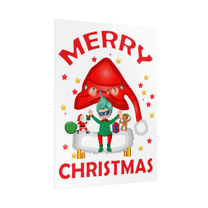 Rolled Posters - Merry christmas - [[{"value":"Wonderwear Kid"}]]