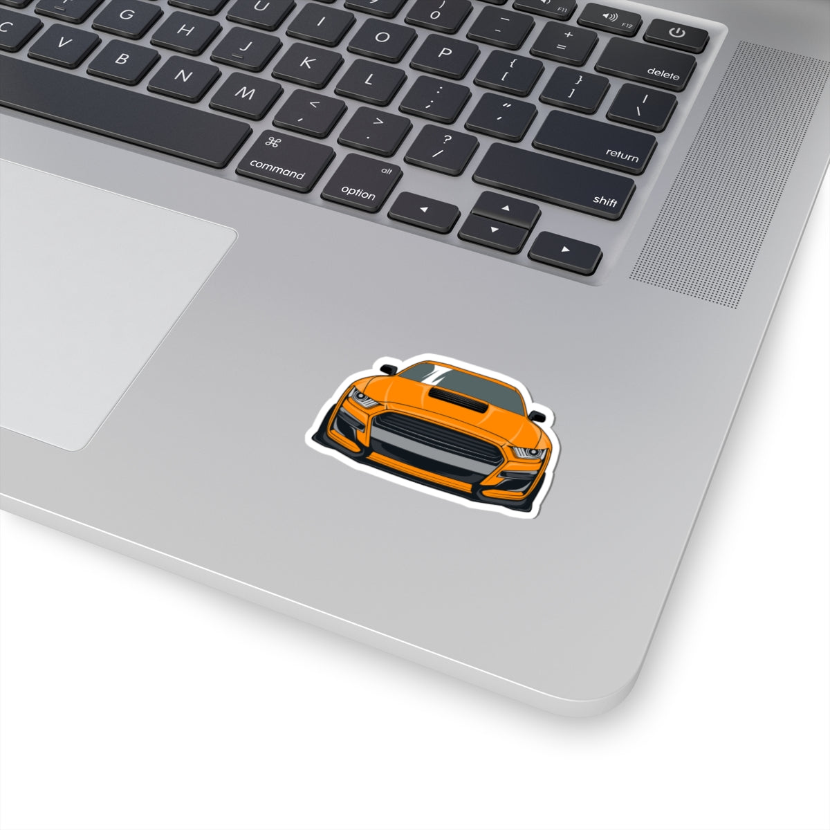Kiss-Cut Stickers - Orange superfast car