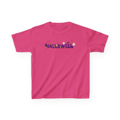 Kids Heavy Cotton™ Tee - Holloween word Printify
