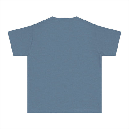Youth Midweight Tee -  Super kiddo with fireworks - [[{"value":"Wonderwear Kid"}]]