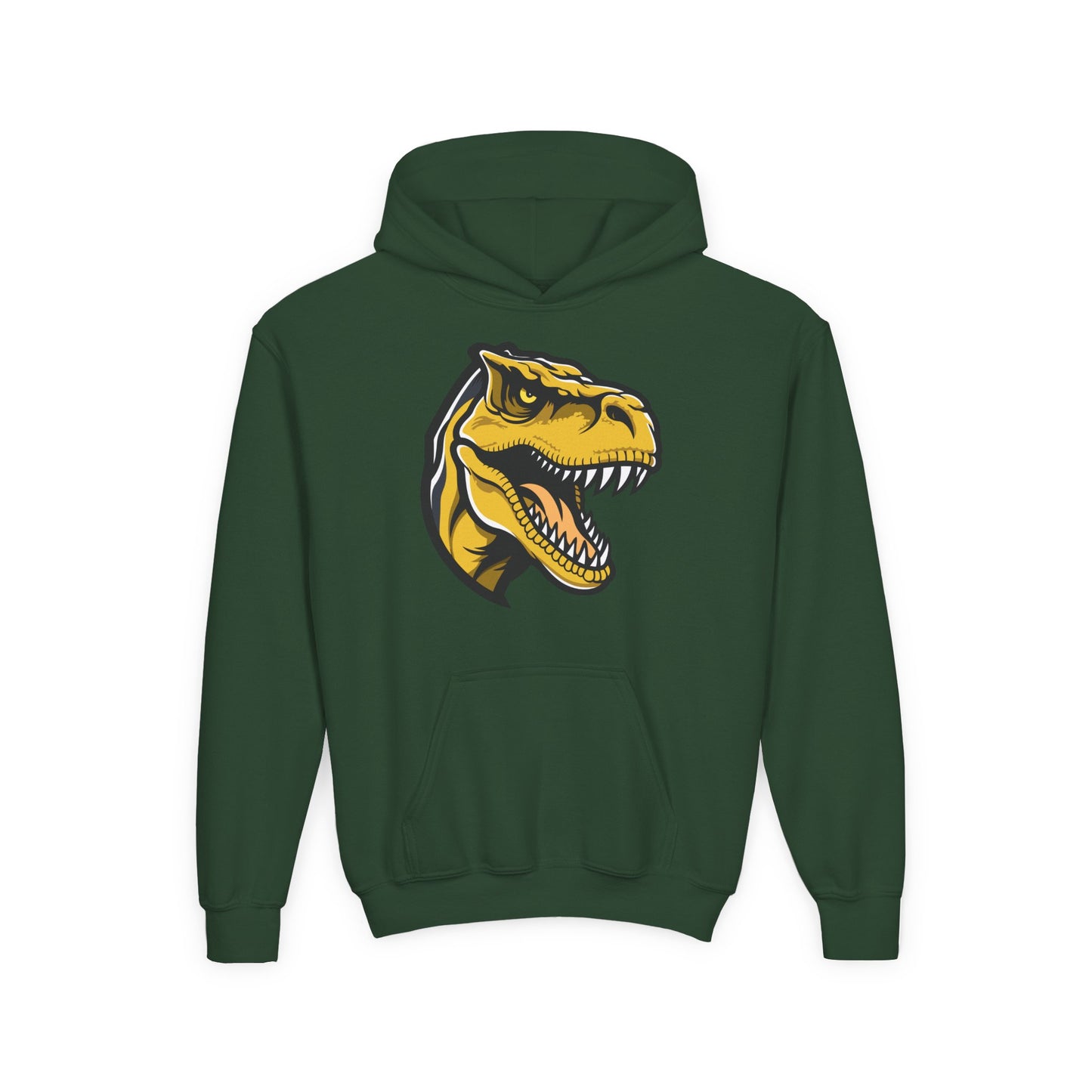 Youth Heavy Blend Hooded Sweatshirt - Tyrannosaurus rex