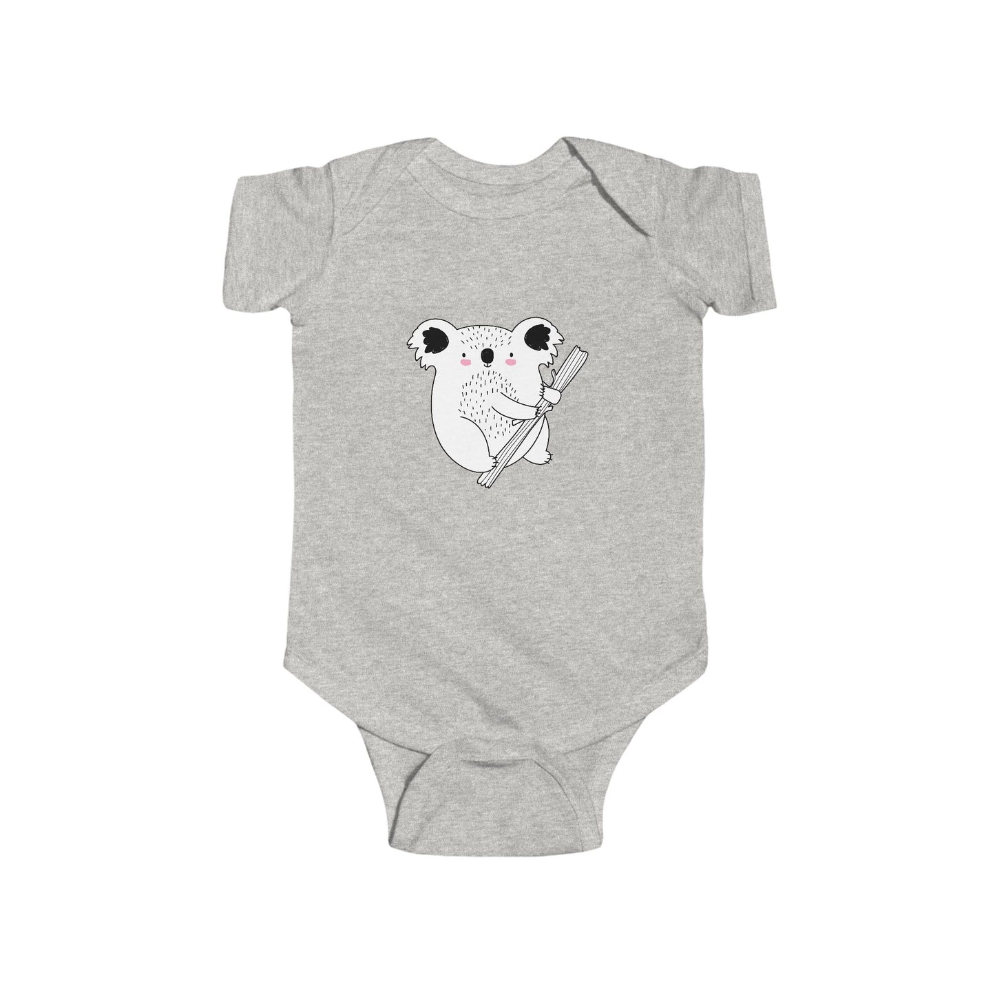 Infant Fine Jersey Bodysuit - The koala