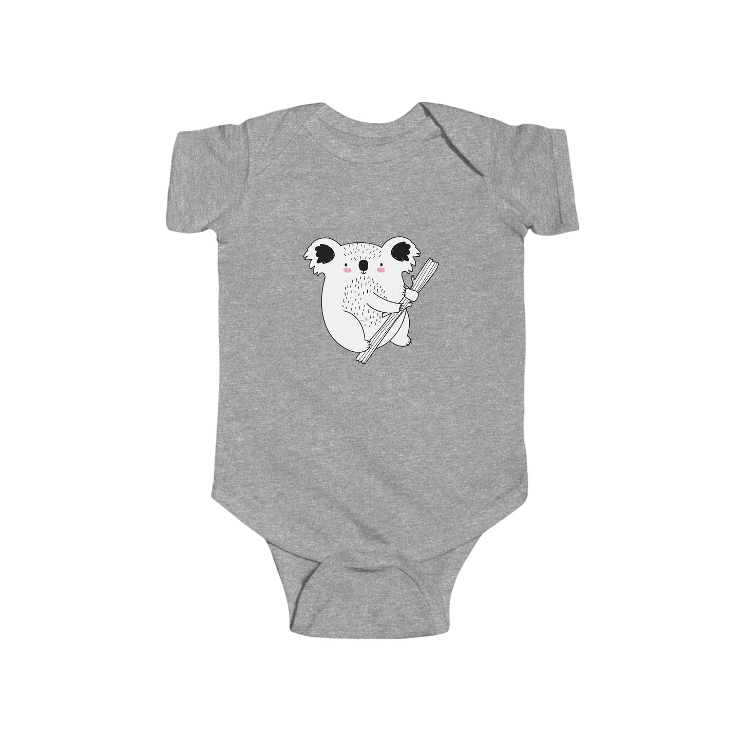 Infant Fine Jersey Bodysuit - The koala