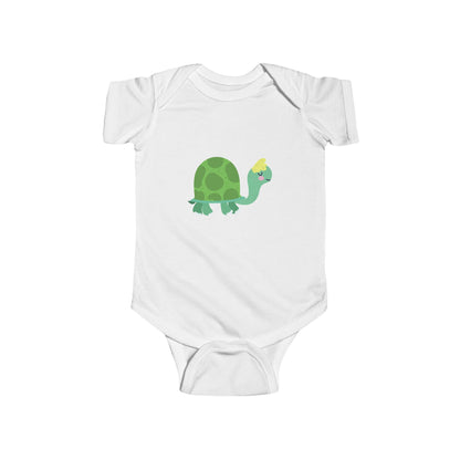 Adorable sleeping turtle infant bodysuit Printify
