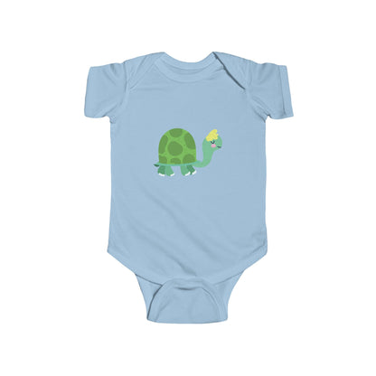 Adorable sleeping turtle infant bodysuit Printify
