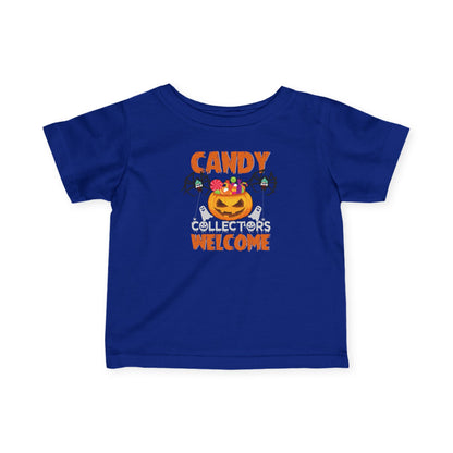 Infant Fine Jersey Tee - Candy collectors by super kiddo Printify