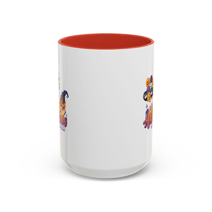 Accent Coffee Mug - Happy halloween trick or treat - [[{"value":"Wonderwear Kid"}]]