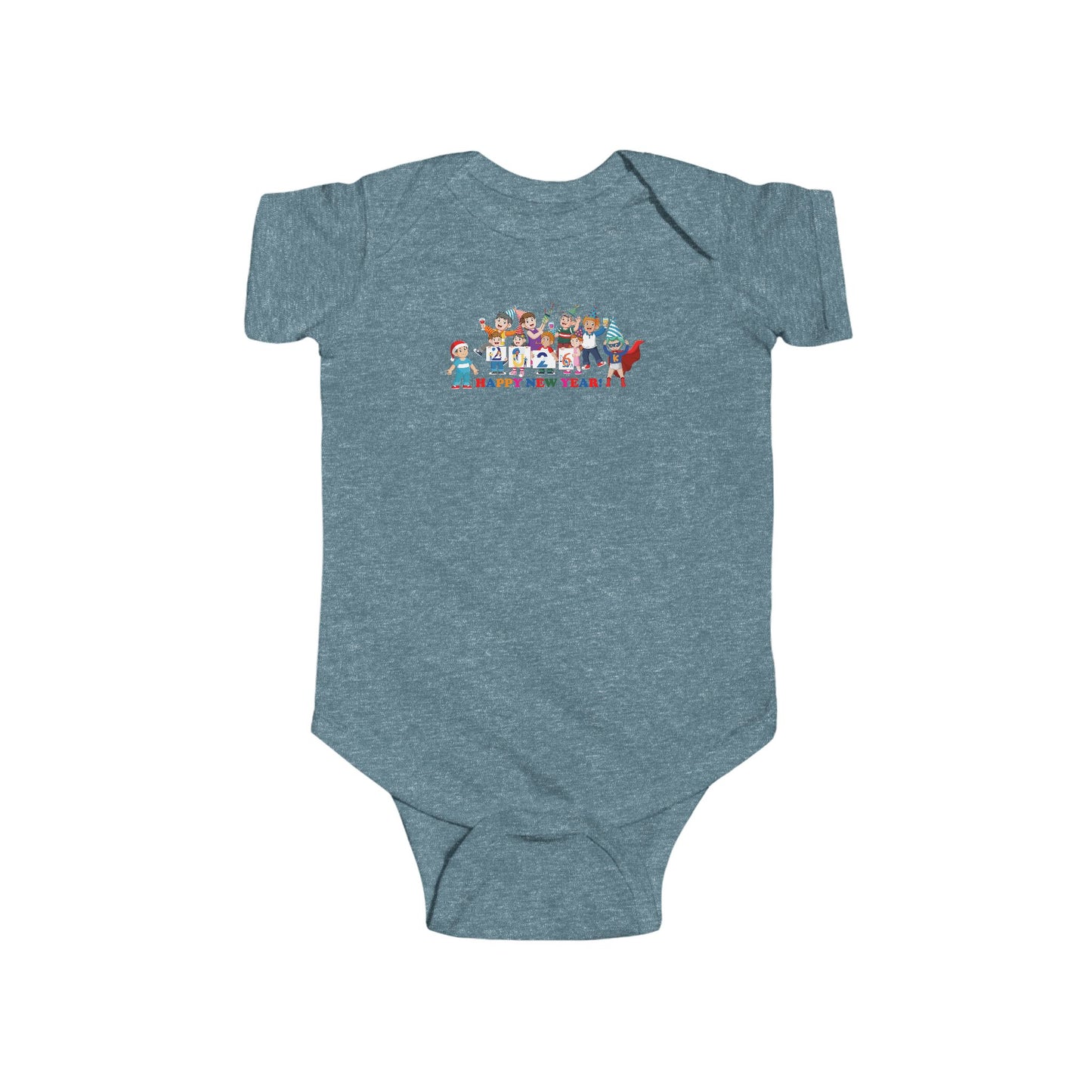 Infant Bodysuit - Happy new year from super kiddo - [[{"value":"Wonderwear Kid"}]]